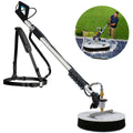 JET-USA 5.5m Telescopic Rotary Surface Cleaner Brush, for Solar Panels, Walls, Windows, M22 Pressure Washer V219-PRWCLNJTT55A