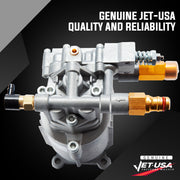Pressure Washer Cleaner Replacement Pump, Jet-USA + other brands 3/4 Inch Shaft V219-PRWPMPJETB100