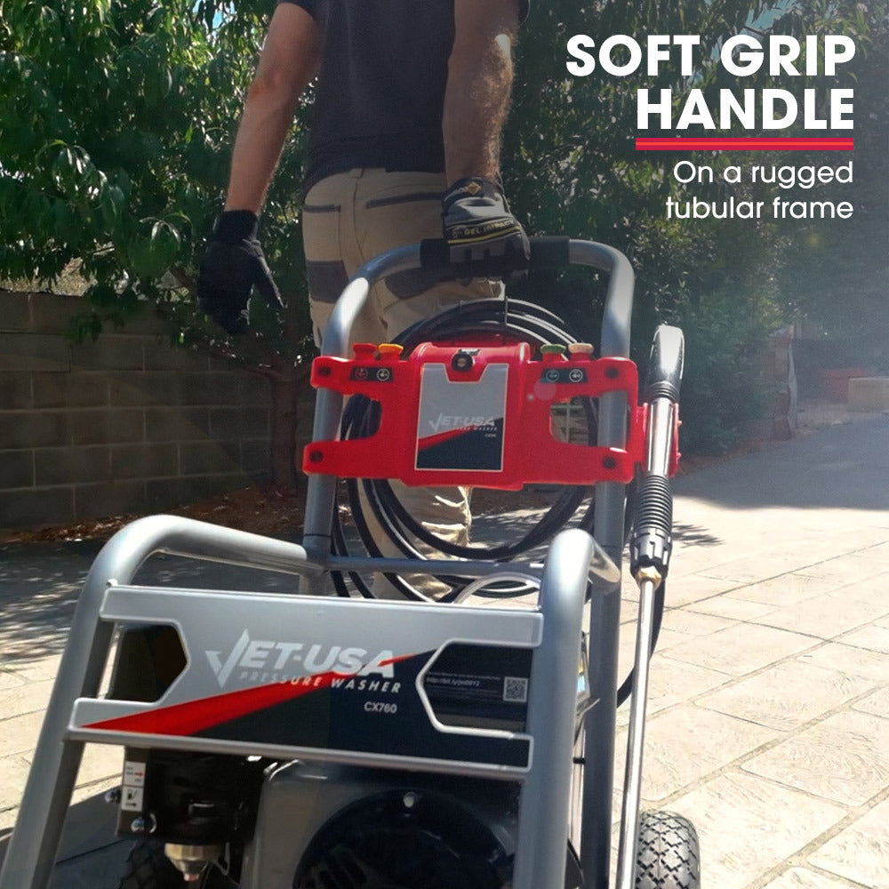 JET-USA 4800PSI Petrol Powered High Pressure Washer, - CX760 V219-PRWPTLJETA760