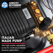 JET-USA 5000PSI Commercial Petrol Powered High Pressure Washer, 15HP 420cc, Italian Made Adjustable AR Pump, V219-PRWPTLJETC870