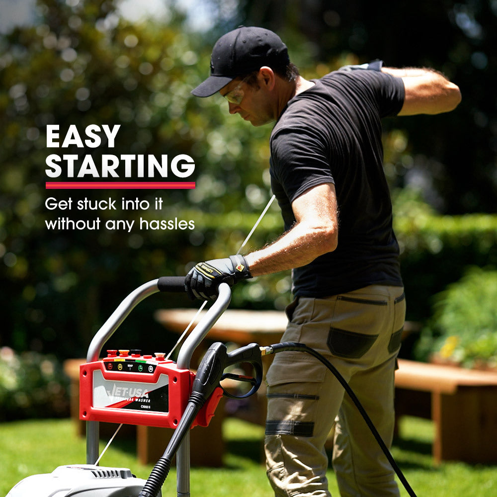 Jet-USA 4800PSI Petrol-Powered High Pressure Cleaner Washer Water Jet Power Hose V219-PRWPTLJETE660