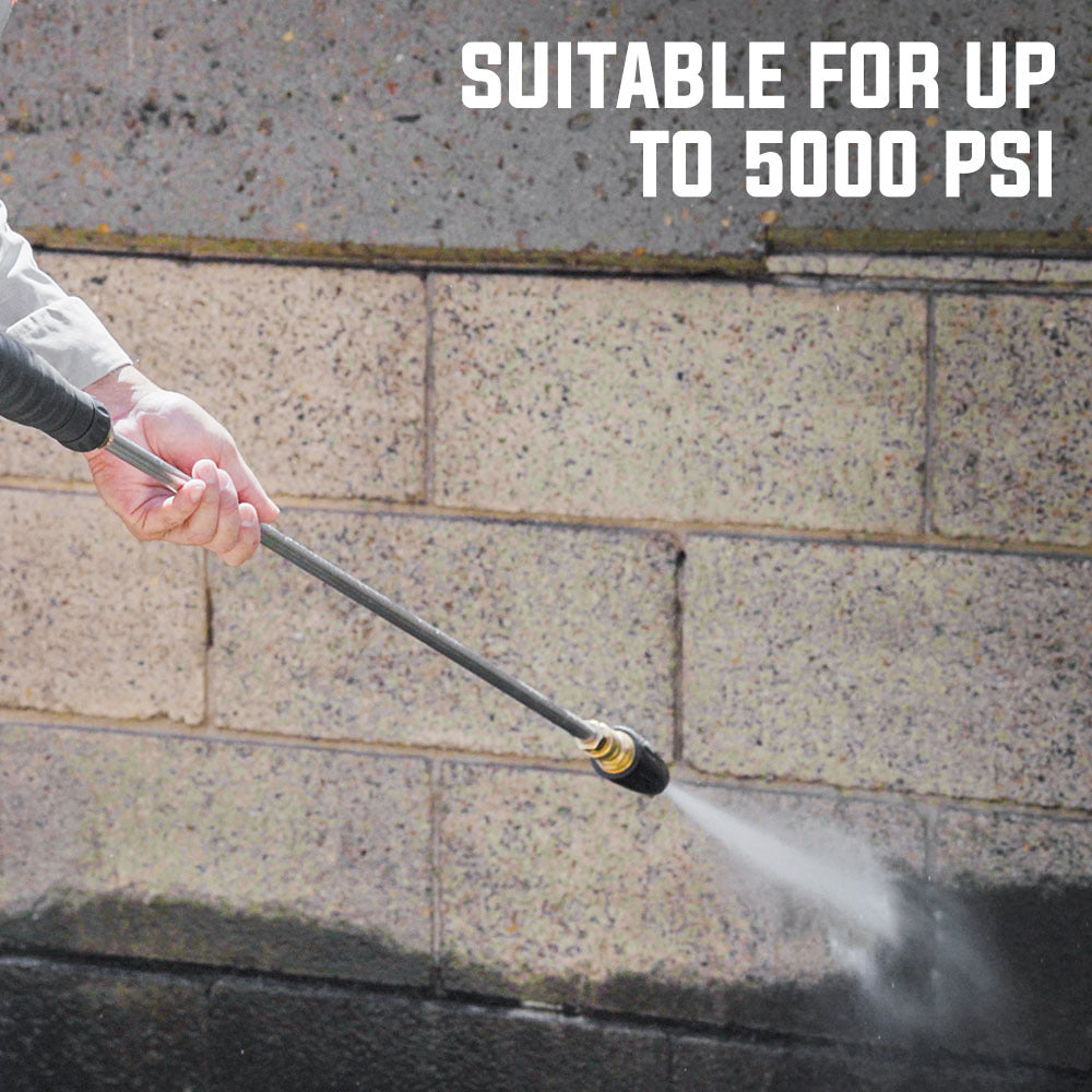 JET-USA 5000PSI Turbo Head Nozzle High Pressure Washer Water Cleaner 1/4 BSP V219-PRWTHDJETA500