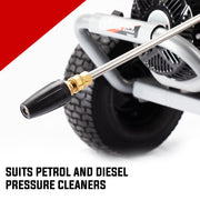 JET-USA 5000PSI Turbo Head Nozzle High Pressure Washer Water Cleaner 1/4 BSP V219-PRWTHDJETA500