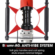 BAUMR-AG HP360e 2200W Electric Post Driver, with 2 Piling Socket Sleeves V219-PTDELEBM360A