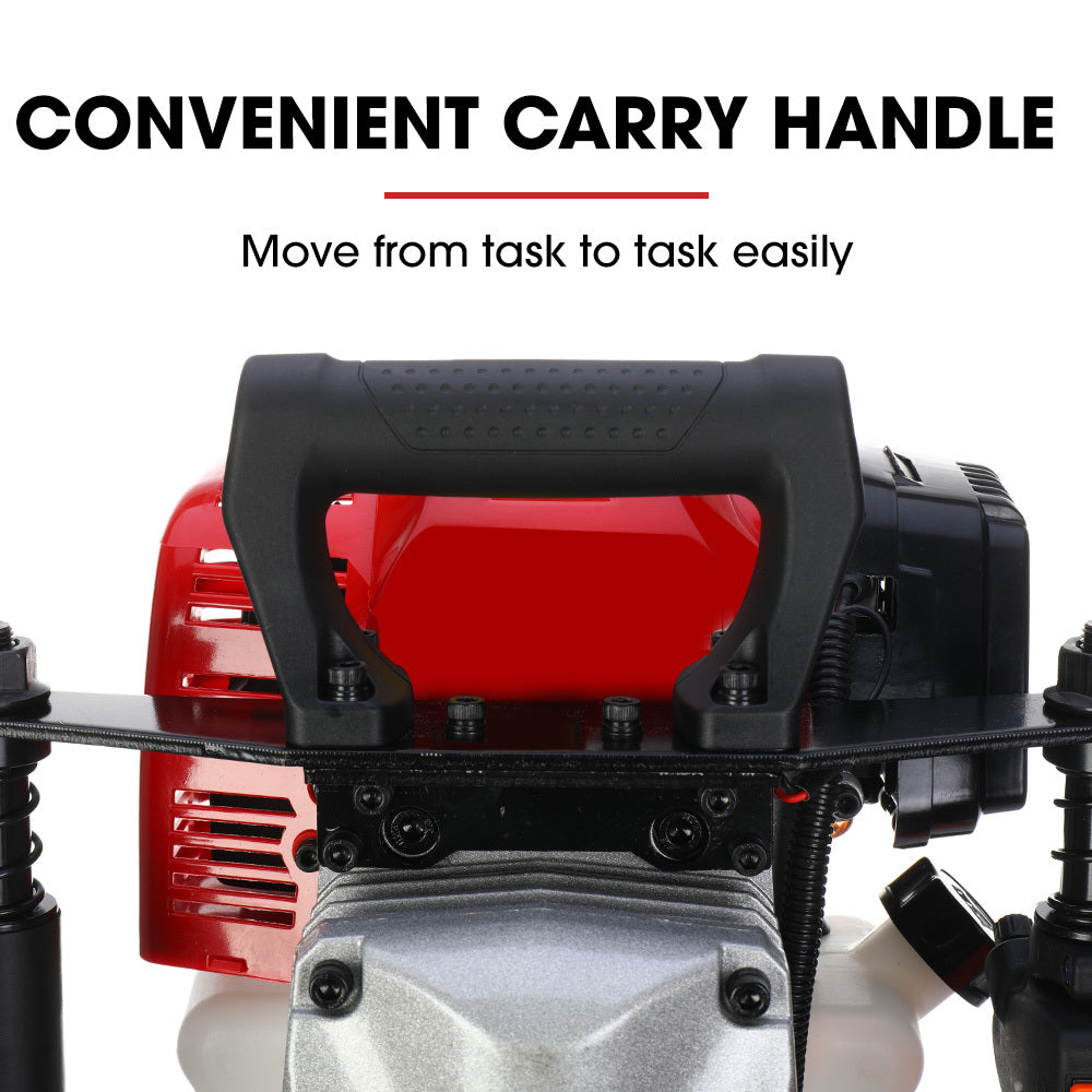 Baumr-AG 52cc 2-Stroke Petrol Post Driver with 2 Drive Sockets V219-PTDPTRBM260A