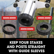 BAUMR-AG 38cc 4-Stroke Petrol Post Driver, with Carry Case & 3 Piling Sleeves V219-PTDPTRBM440A