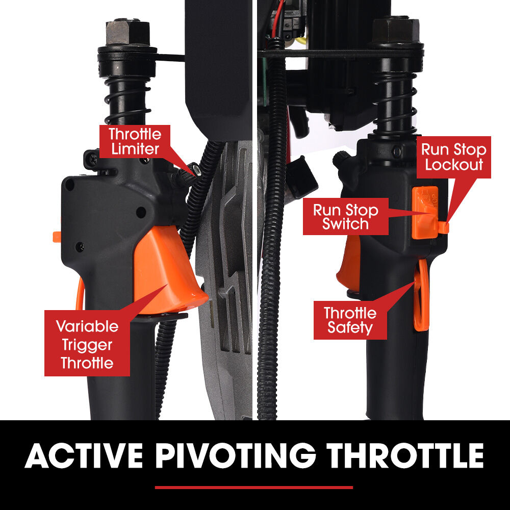 BAUMR-AG HP480 55cc 4-Stroke Petrol Post Driver, with 2 Piling Socket Sleeves V219-PTDPTRBM480A