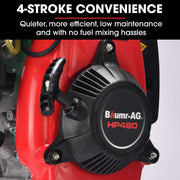 BAUMR-AG HP480 55cc 4-Stroke Petrol Post Driver, with 2 Piling Socket Sleeves V219-PTDPTRBM480A