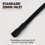 UNIMAC Flow Through Brush, with Hose, Suits Most Parts Washer Brands V219-PWHBSHUMB01A