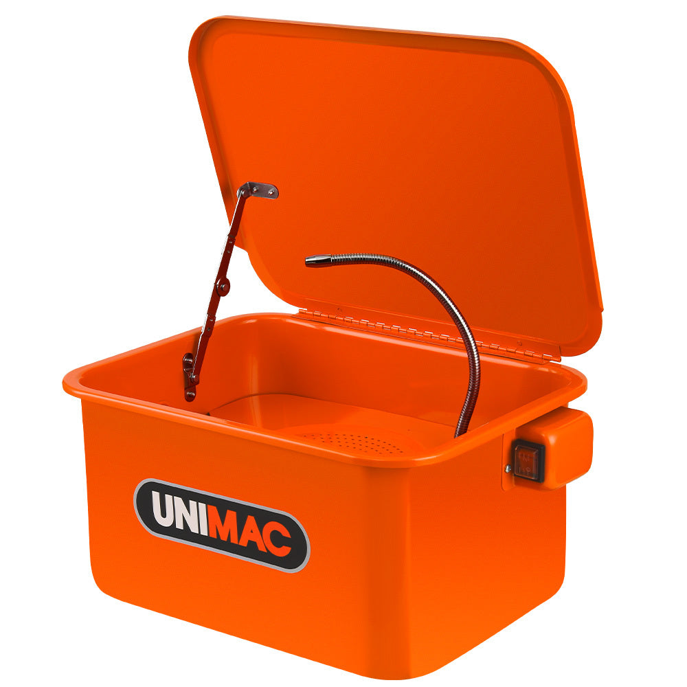 Unimac 22L Auto Parts Washer, for Home, Business and Small Garages V219-PWHWSHUM01XA