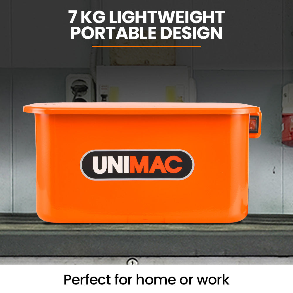 Unimac 22L Auto Parts Washer, for Home, Business and Small Garages V219-PWHWSHUM01XA