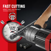 BAUMR-AG 850W 16mm Rebar Cutter Hydraulic Electric Reo Bar Portable Machine Re V219-RBCHDRBMRA16H