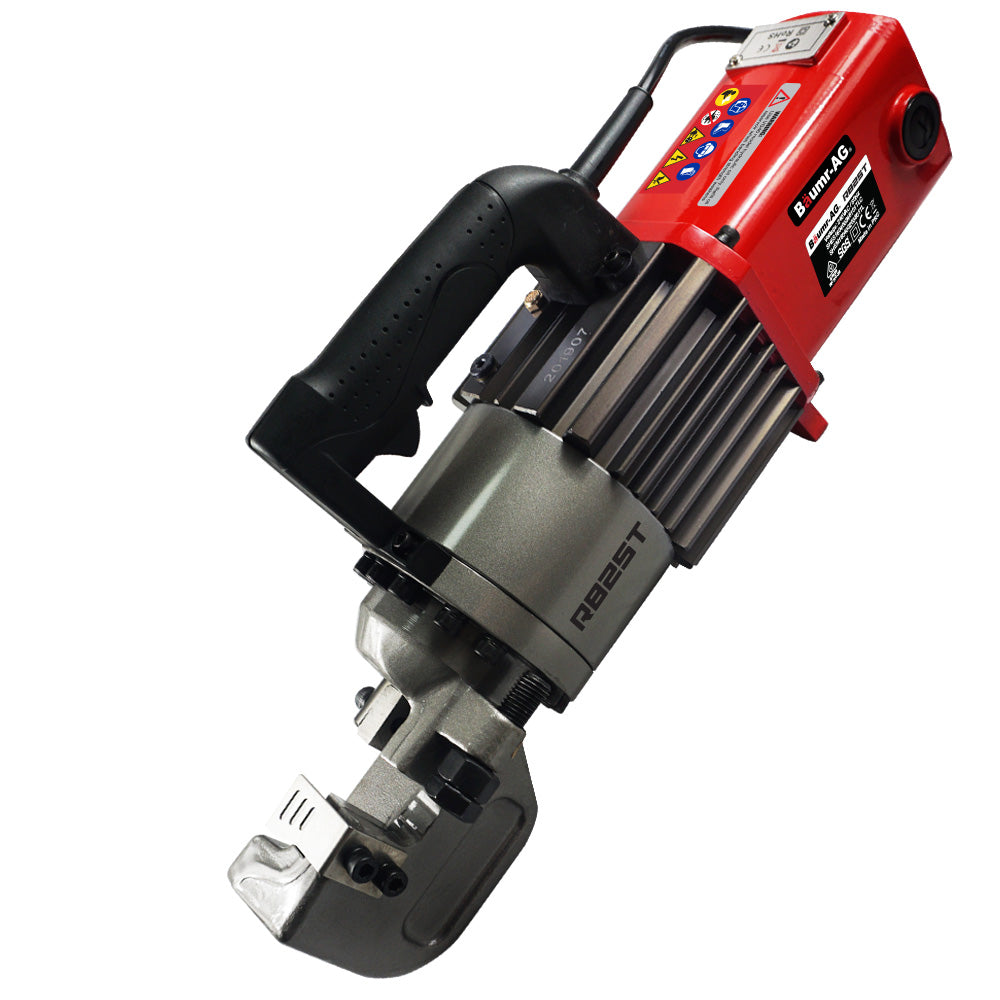 Baumr-AG 1600W 25mm Rebar Cutter Electric Hydraulic Reo Bar Portable Machine Re V219-RBCHDRBMRA25T