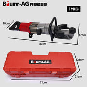 BAUMR-AG 16-25mm 1200W Heavy-Duty Electric Hydraulic Rebar Bender, Carry Case V219-REBBNDBM25SA