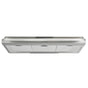 EUROCHEF 90cm Fixed Stainless Steel Rangehood, Quiet 3-Speed, 4-Layer Dishwashable Filters, Halogen Lights V219-RGHFIXEC97FA