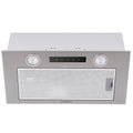 EUROCHEF 60cm Undermount Rangehood Silver, Quiet 3-Speed, 3-Layer Dishwashable Filter, LED Lights EUR60N V219-RGHUDREC6NFA