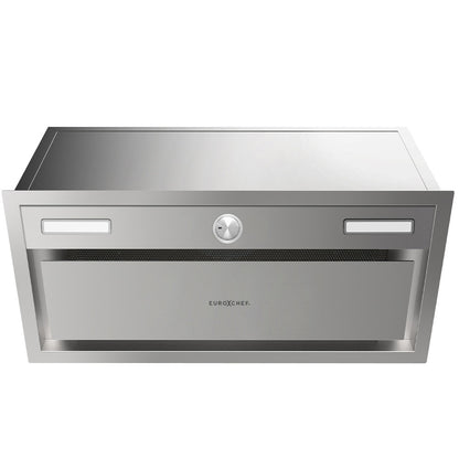 EUROCHEF 60cm Undermount Rangehood Stainless Steel, Quiet 3-Speed, 3-Layer Dishwashable Filter, LED Lights V219-RGHUDREC6SFA