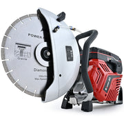 BAUMR-AG 350mm Professional Concrete Demolition Saw 74cc 2-Stroke, Wet and Dry Demo Cutting, 14" Diamond V219-SAWCONBMP8CA