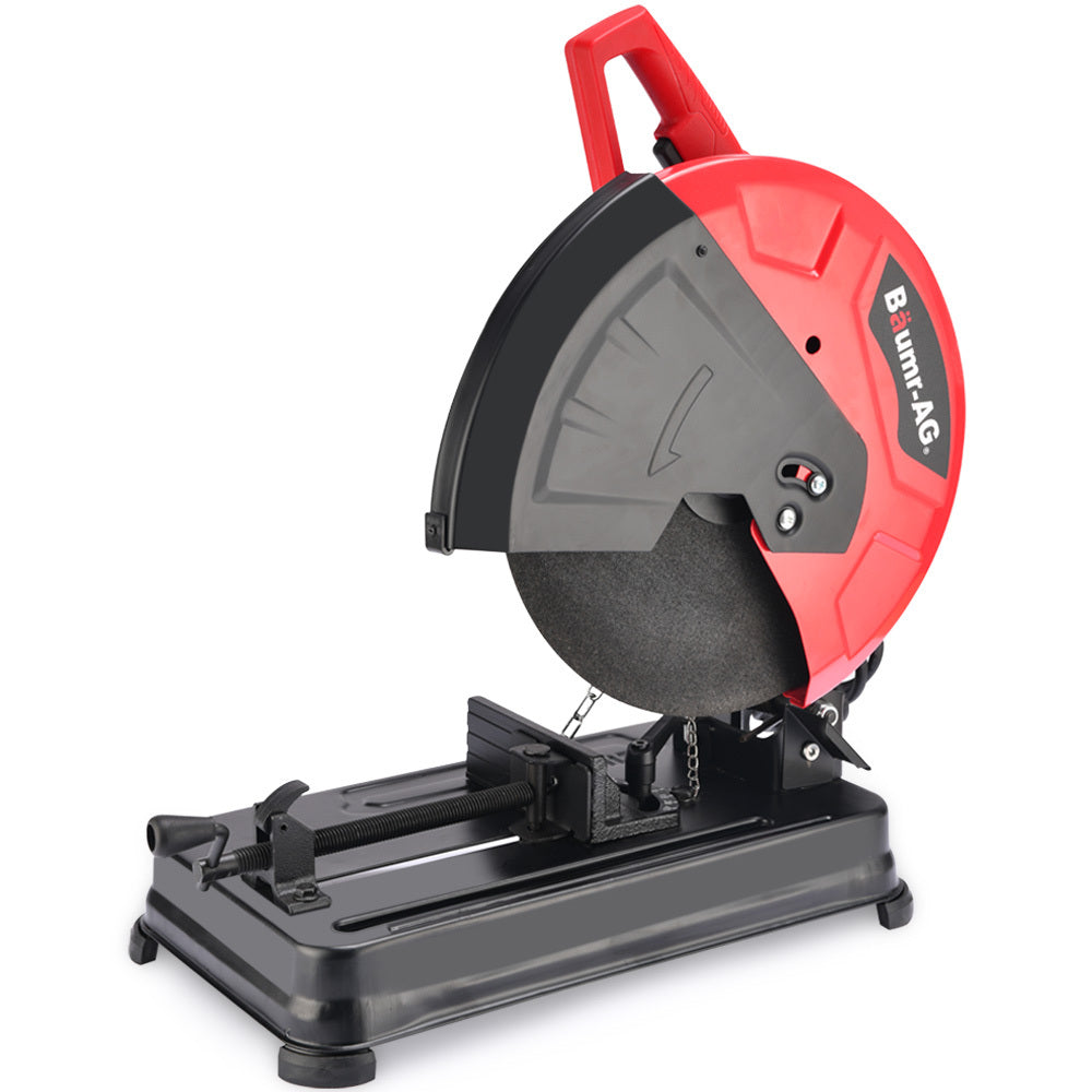 BAUMR-AG 2400W 355mm 14" Abrasive Metal Chop Saw Cut Off Machine, Soft Start, 45 Degree Mitre V219-SAWMCTBM3CVA