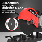 Baumr-AG 2400W 400mm 16" Metal Cut Off Cold Saw, Commercial Grade, Brushless Motor, Soft Start, 45 Degree V219-SAWMCTBM4CBA