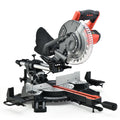 BAUMR-AG 210mm Compound Mitre Saw Dual Bevel Sliding Drop Saws 1500W V219-SAWMITBMRA20SR