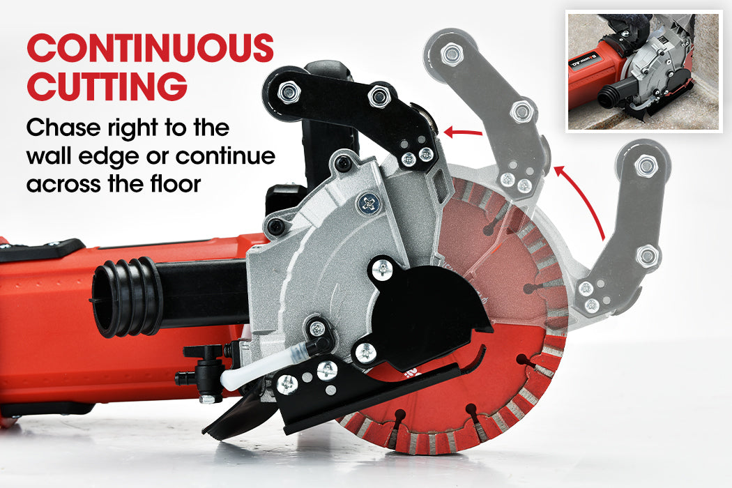 BAUMR-AG Wall Chaser Machine Concrete Chasing Tool Brick Grinder Electric Saw V219-SAWWCSBMRA5X4