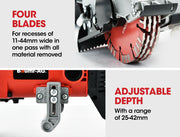 BAUMR-AG Wall Chaser Machine Concrete Chasing Tool Electric Brick Grinder Saw V219-SAWWCSBMRA6X4