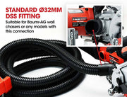 BAUMR-AG Vacuum for Wall Chaser Standard 32mm Concrete Chasing Dust Collector V219-SAWWCSBMRAVC5