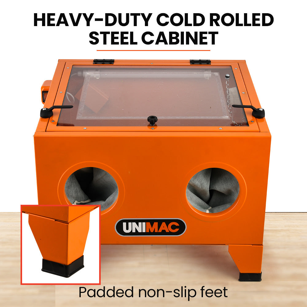 Heavy Duty Steel | LED Light | 100PSI Max Pressure V219-SBLBENUMB90A