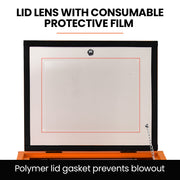 Heavy Duty Steel | LED Light | 100PSI Max Pressure V219-SBLBENUMB90A