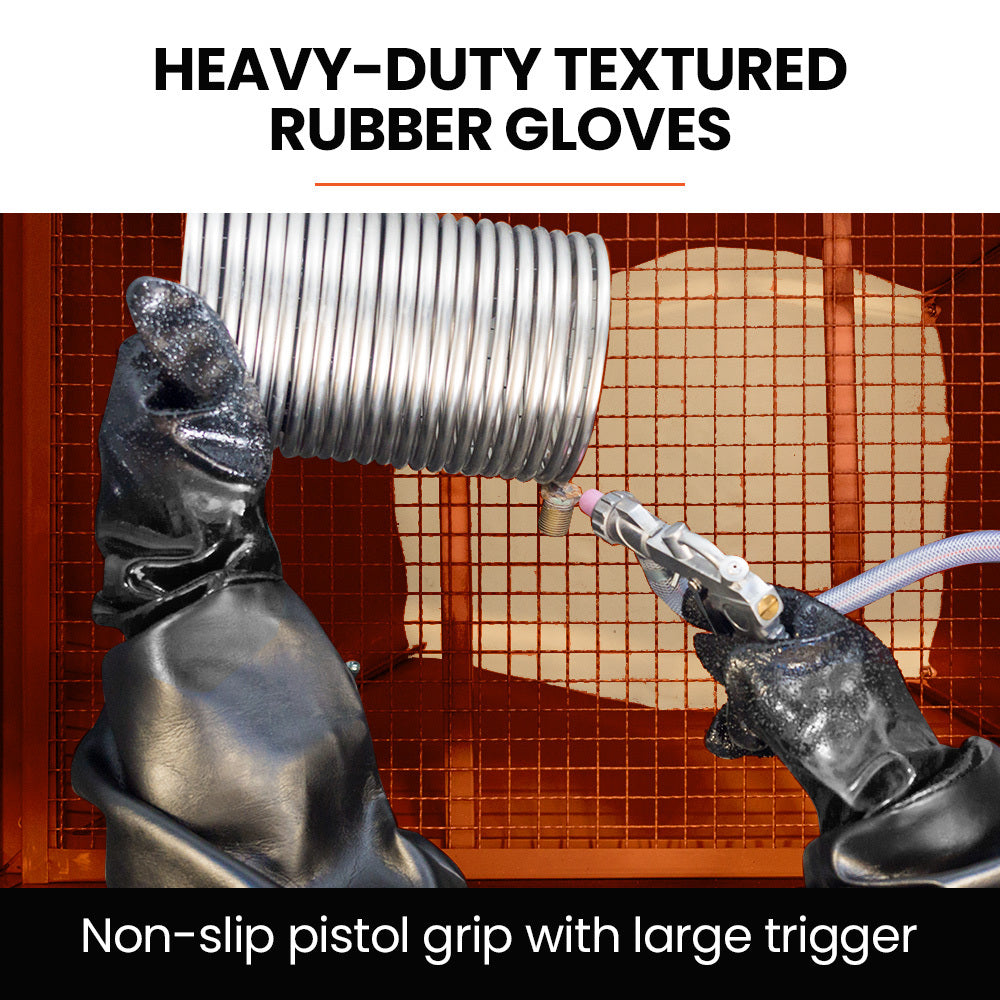 Heavy Duty Steel | LED Light | 100PSI Max Pressure V219-SBLBENUMB90A