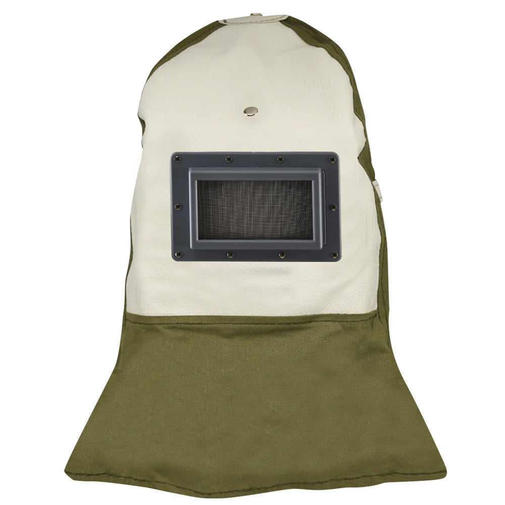Unimac Sandblasting Safety Hood, Built-in Hard Hat, Abrasive Sand Blasting PPE Equipment V219-SBLHATUMT01A
