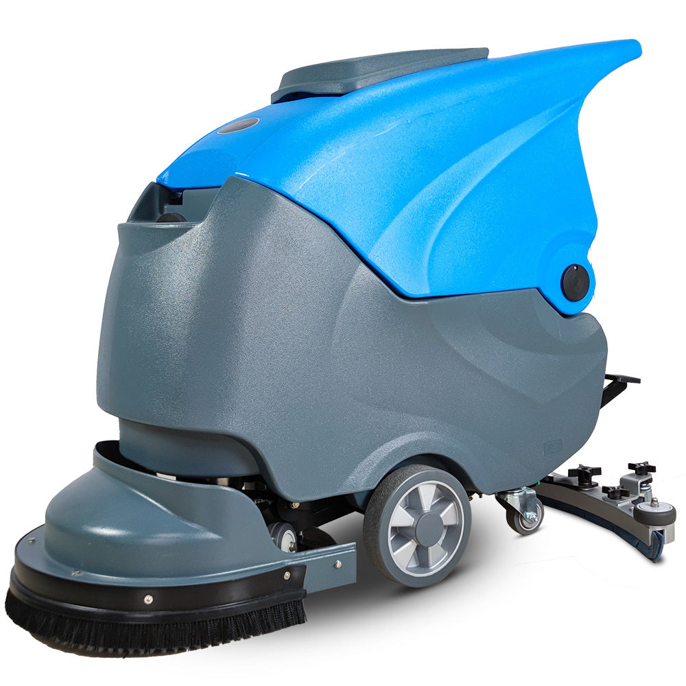 Auch FSH18 Floor Scrubber & Dryer, 490mm, Battery Powered, Walk Behind, Multi-purpose Commercial Grade Machine V219-SCBHNDACP18A