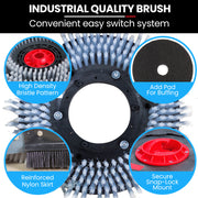 Auch FSP26 Self-Propelled Floor Scrubber & Dryer, 720mm, Battery Powered, Walk Behind, Multi-purpose V219-SCBHNDACP26A