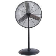 BAUMR-AG 30" 762mm 300W Industrial Pedestal Fan, Large, Commercial, Heavy-duty, 3 Speed, EESS Certified V219-SPCAIRBM30PA