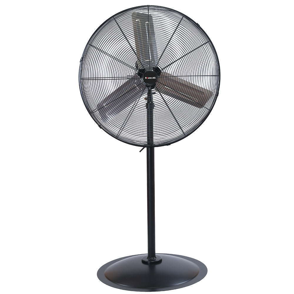 BAUMR-AG 30" 762mm 300W Industrial Pedestal Fan, Large, Commercial, Heavy-duty, 3 Speed, EESS Certified V219-SPCAIRBM30PA