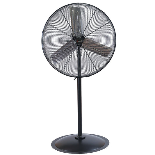 BAUMR-AG 30" 762mm 300W Industrial Pedestal Fan, Large, Commercial, Heavy-duty, 3 Speed, EESS Certified V219-SPCAIRBM30PA