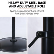 BAUMR-AG 30" 762mm 300W Industrial Pedestal Fan, Large, Commercial, Heavy-duty, 3 Speed, EESS Certified V219-SPCAIRBM30PA