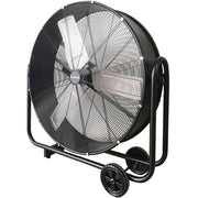 BAUMR-AG 36" 914mm Industrial Mobile Floor Drum Fan, 290W Brushless Motor, Tilting, Large, Commercial, V219-SPCAIRBM36DA