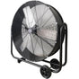 BAUMR-AG 36" 914mm Industrial Mobile Floor Drum Fan, 290W Brushless Motor, Tilting, Large, Commercial, V219-SPCAIRBM36DA