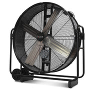 BAUMR-AG 42" 1067mm 660W Industrial Mobile Floor Drum Fan, Belt Drive, Tilting, Large, Commercial, Heavy-duty V219-SPCAIRBM42DA