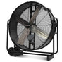 BAUMR-AG 42" 1067mm 660W Industrial Mobile Floor Drum Fan, Belt Drive, Tilting, Large, Commercial, Heavy-duty V219-SPCAIRBM42DA