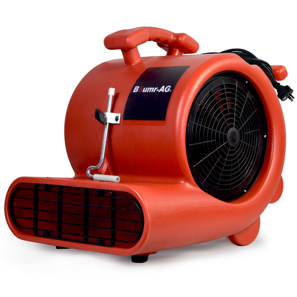 Baumr-AG 3-Speed Carpet Dryer Air Mover Blower Fan, 1300CFM, Sealed Copper Motor, Poly Housing V219-SPCAIRBMC13A
