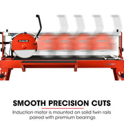 BAUMR-AG 1500W Electric Tile Saw Cutter with 300mm (12") Blade, 920mm Cutting Length, Side Extension Table V219-TILSAWBMRA230