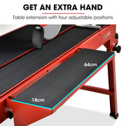 BAUMR-AG 1500W Electric Tile Saw Cutter with 300mm (12") Blade, 920mm Cutting Length, Side Extension Table V219-TILSAWBMRA230