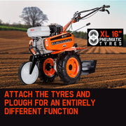 PLANTCRAFT 7.0HP Cultivator Tiller Plough Self-Propelled Rotary Rototiller V219-TLRPTLBMRAS77