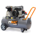 Unimac 70L 2.2kW Commercial Air Compressor, 280L/min 116PSI, Brushless Motor, Certified Tank, Long Service V219-TOLACMUM07BA
