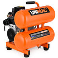 UNIMAC 16L Twin Tank Air Compressor, 116PSI Portable Silent Oil-Free Electric, for Airtools Tyre Inflation V219-TOLACMUM1C6FA