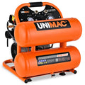 UNIMAC 20L Twin Tank Air Compressor, 116PSI Portable Silent Oil-Free Electric, for Airtools Tyre Inflation V219-TOLACMUM2C0FA