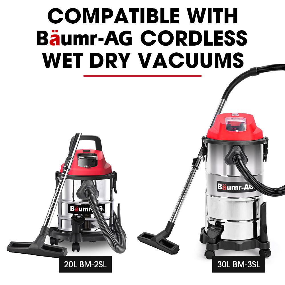 Baumr-AG 18V 4Ah Lithium-Ion Battery for Cordless Wet & Dry Vacuums V219-TOLBATBM84VA